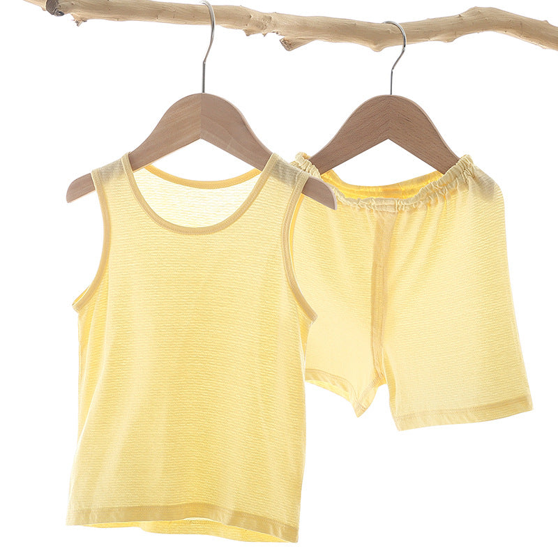 Unisex Bamboo Fiber Two-Piece Sets for Infants (9mo- 5 yrs) – Stylish and Comfortable Pullover Outfit in Trendy Colors