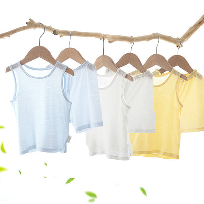 Unisex Bamboo Fiber Two-Piece Sets for Infants (9mo- 5 yrs) – Stylish and Comfortable Pullover Outfit in Trendy Colors
